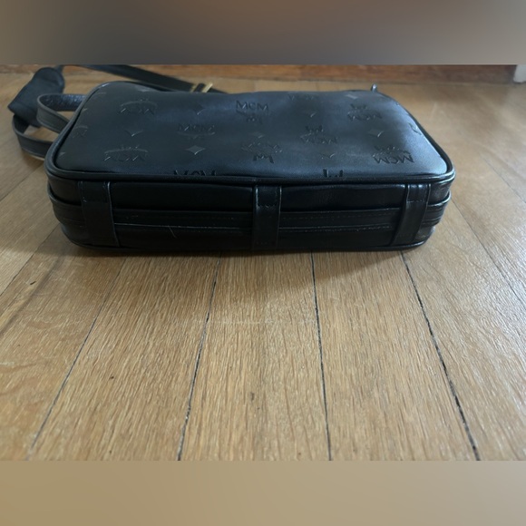 MCM Monogram Women's Black Crossbody Bag - Picture 4 of 9